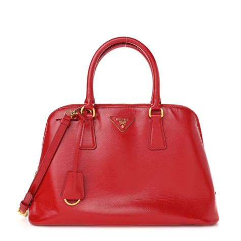 Prada Saffiano Vernice Promenade Tote 